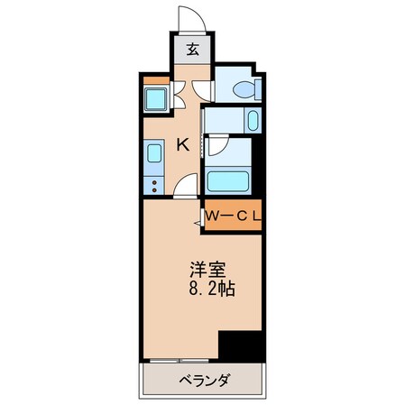 AZUR YABACHOの物件間取画像